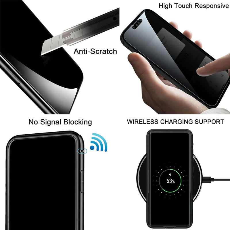 🔥 LAST DAY PROMOTION - 50%OFF 🔥Double-Sided Tempered Glass Fully Protective Phone Case