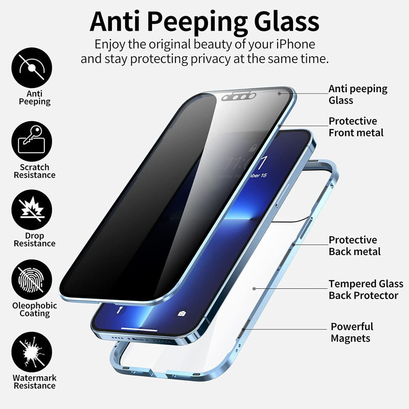 🔥 LAST DAY PROMOTION - 50%OFF 🔥Double-Sided Tempered Glass Fully Protective Phone Case