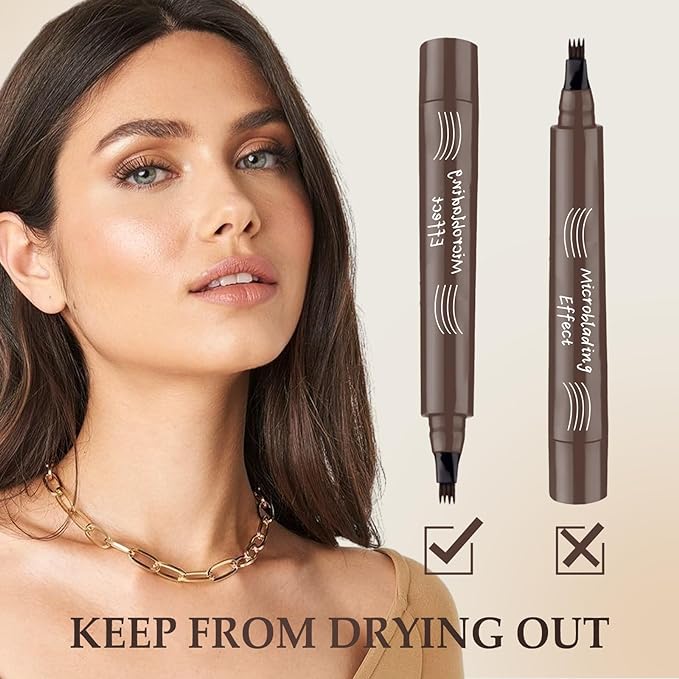 【💥Final 3-hour Preferential Deal 💥】🔥Last Day 81% OFF-2025 Upgraded Natural Brows Eyebrow Pen