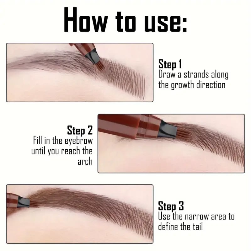 【💥Final 3-hour Preferential Deal 💥】🔥Last Day 81% OFF-2025 Upgraded Natural Brows Eyebrow Pen