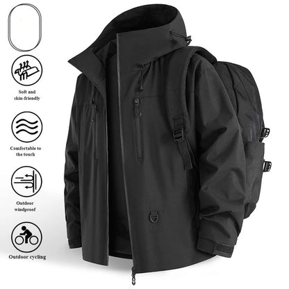 🧡Last Day Sale 50% OFF!!🔥Waterproof Jacket: The Ultimate Gift for Outdoor Lovers & Daily Commuters!