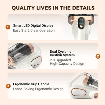 ✨HOT SALE 49% OFF ✨Mattress Vacuum Cleaner for Dust Mites Removal