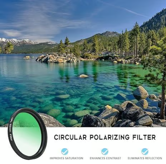 Ultra Slim Clip Circular Polarizer Filter