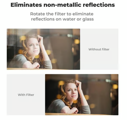 Ultra Slim Clip Circular Polarizer Filter
