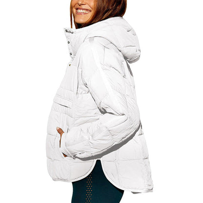 🔥49% OFF🌟Warm loose hooded coat for women in winter