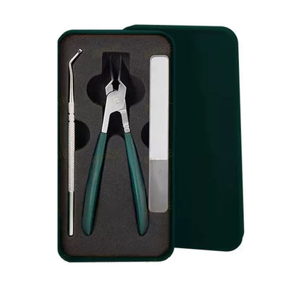 🔥2025 heißer Verkauf🔥Anti-Splash 25 ° Slant Edge Nagel Clipper 3-teiliges Set