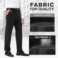 🌊SOMMERANGEBOT - 50% RABATT🌊Atmungsaktive Stretchhose mit geradem Bein für Herren – ideal für den Sommer